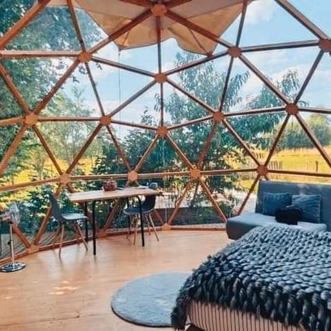 Le Dome Aux Oiseaux Hotel Berig-Vintrange ภายนอก รูปภาพ